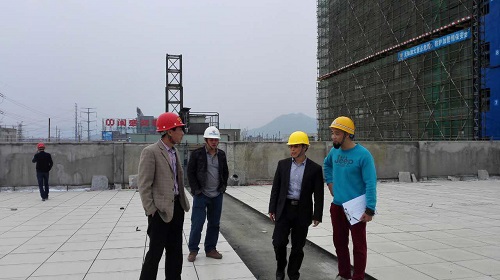 李春福副主任带队开展在建工地汛前检查